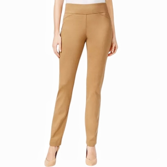 Guess - Khaki High Rise Skinny Pants - Picture 1 of 14